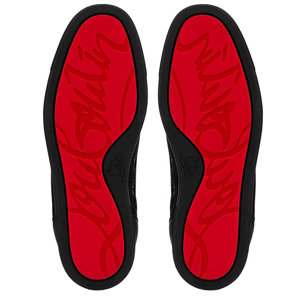 Louboutin Shoe "Black Red Bottom"
