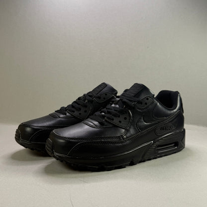 Nike Air Max 90 "Triple Black Leather"