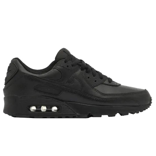 Nike Air Max 90 "Triple Black Leather"