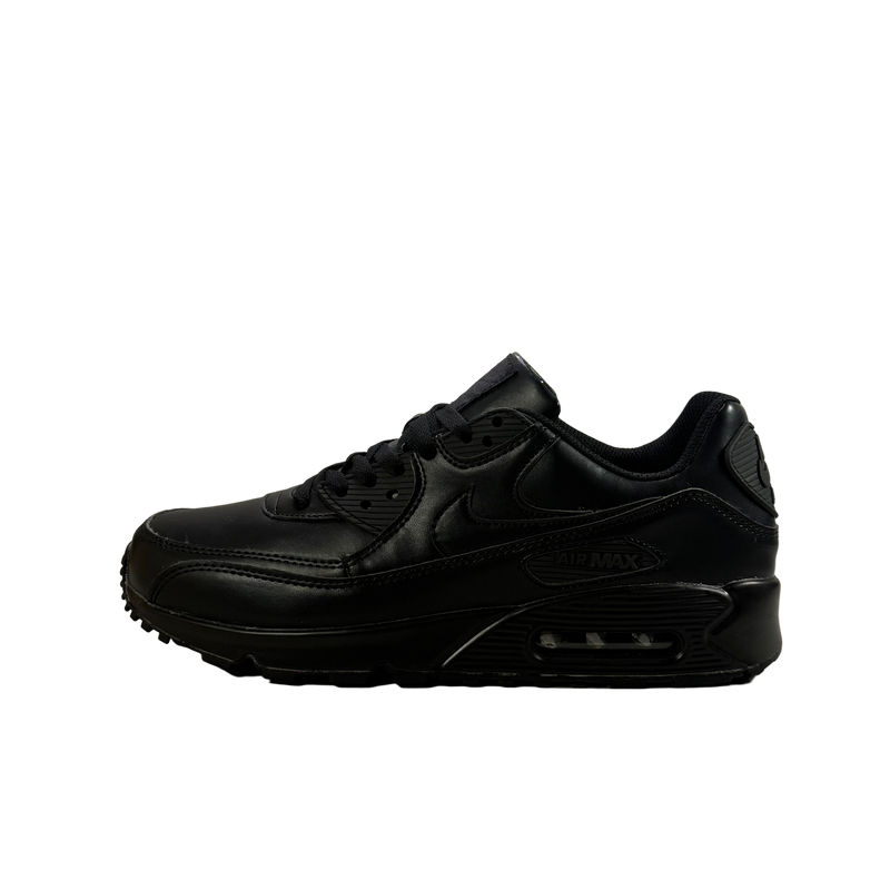 Nike Air Max 90 "Triple Black Leather"