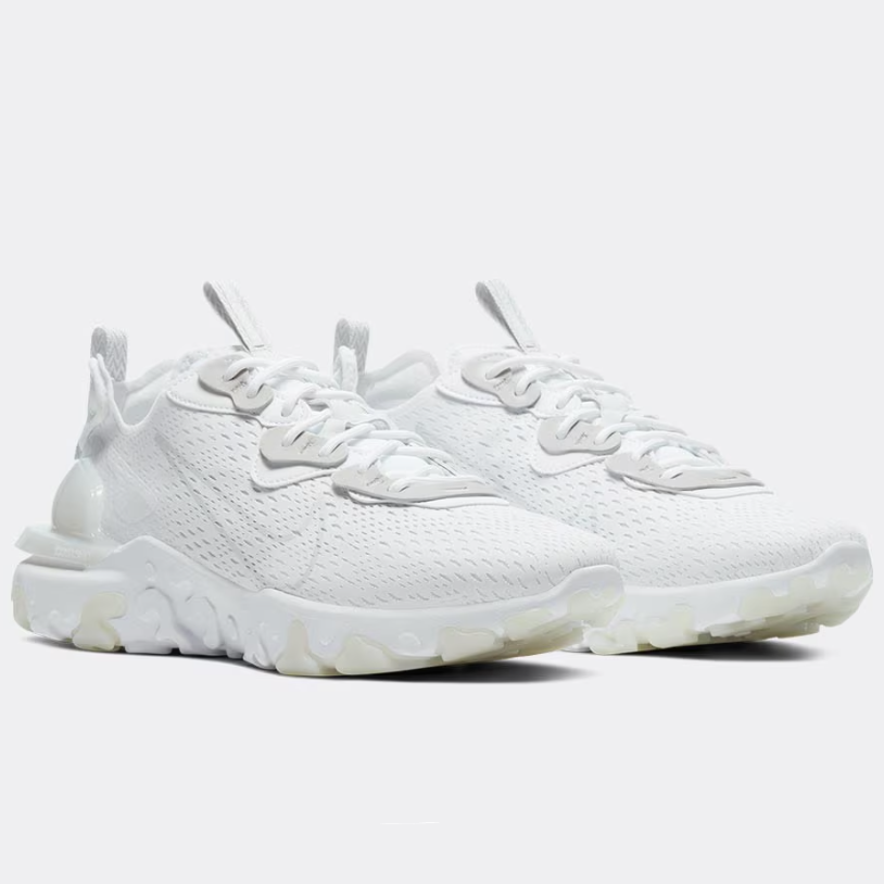 Nike React "Triple White"