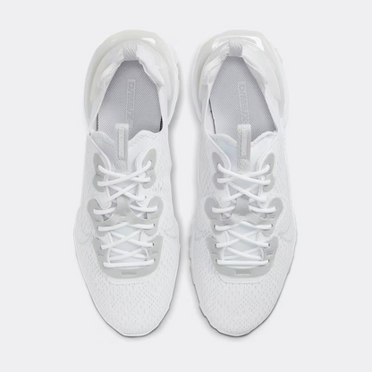 Nike React "Triple White"