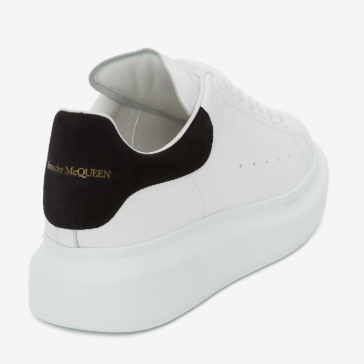 Alexander McQueen Oversized Sneaker “White Black Tail”