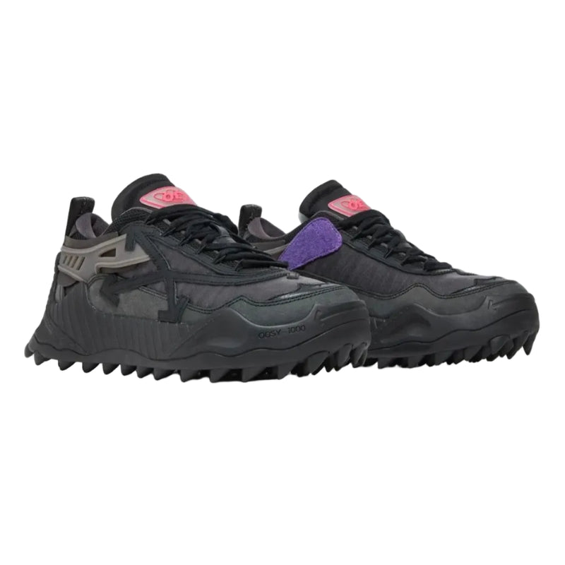 Off White "Black Grey Fuchsia"
